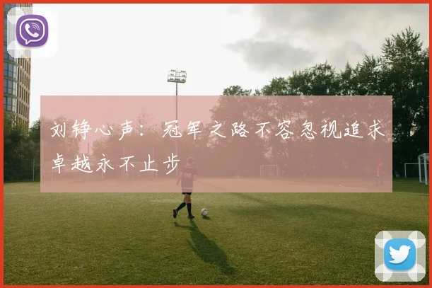 刘铮心声：冠军之路不容忽视追求卓越永不止步